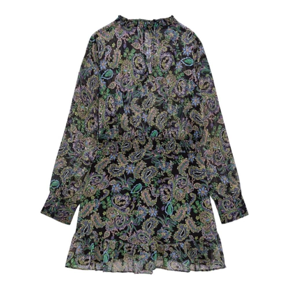 ZARA | Multicolored | PRINTED SHORT DRESS - Picture 2 of 8